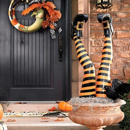 WitchLegs | Lustige Hexenbeine für Garten & Eingang