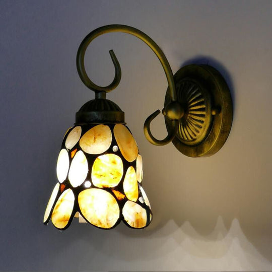DomeLume | Wandleuchte – Die 1-Licht-Lampe im klassischen Tiffany-Stil