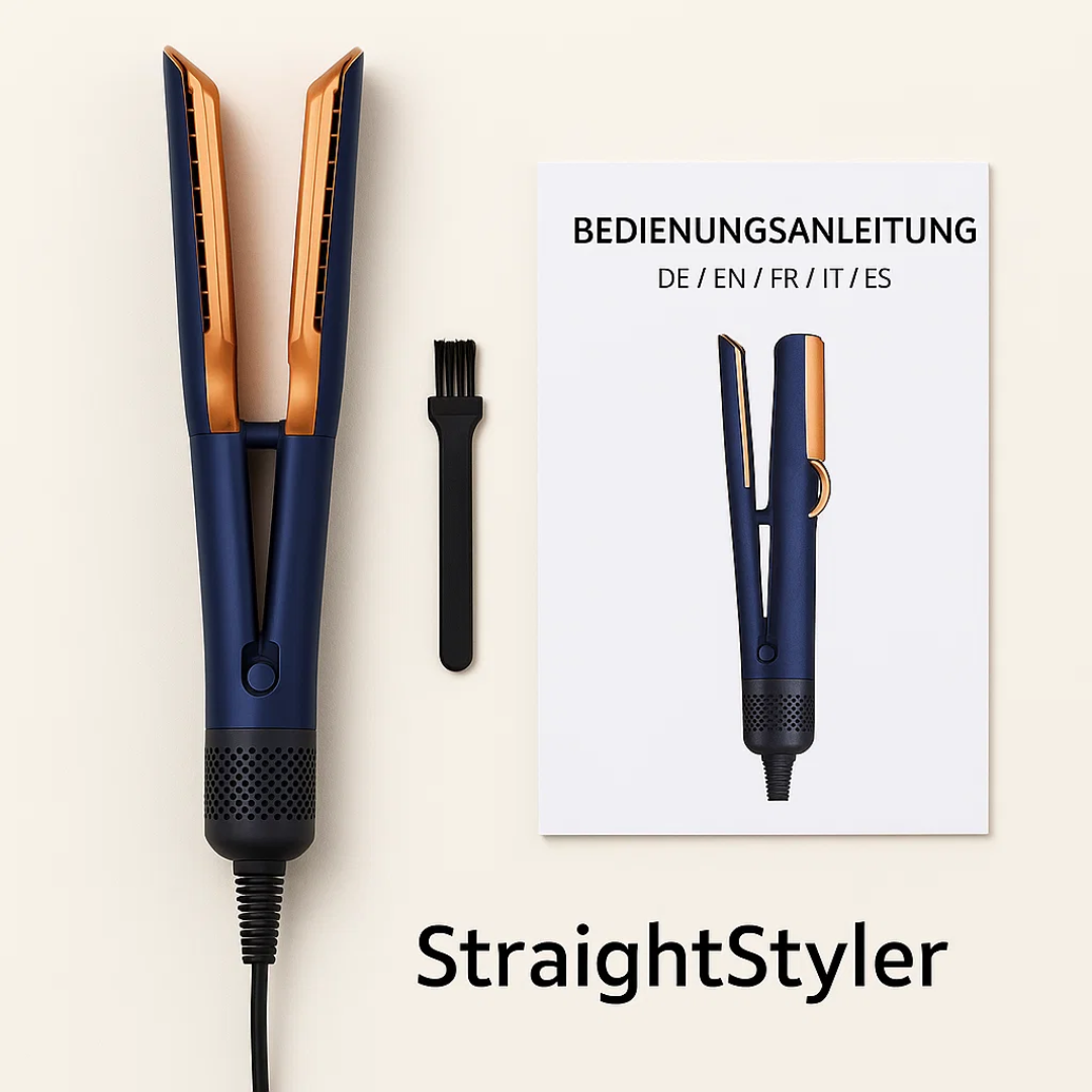 StraightStyler | 2-in-1 Föhn- und Glätteisen für müheloses Haarestyling