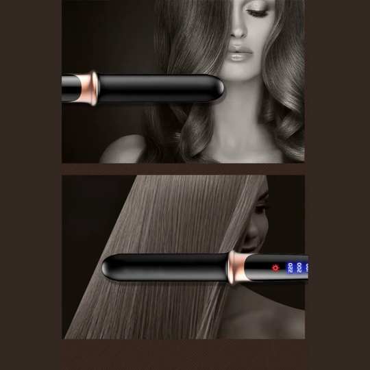 SmoothTwist | 2-in-1 Haarglätter & Glätteisen