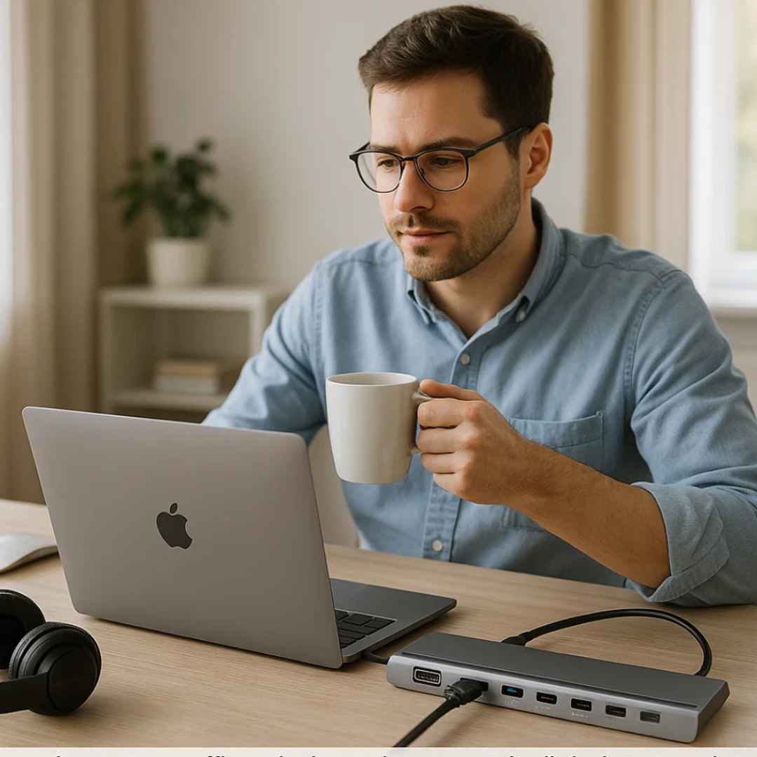 LapStation | Pro- 11 in 1 Laptop-Dockingstation