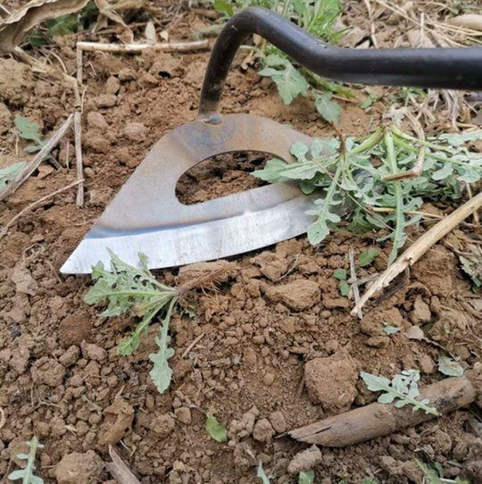 WeedBlade | Robuste Hohlgabel aus Stahl für müheloses Unkrautjäten