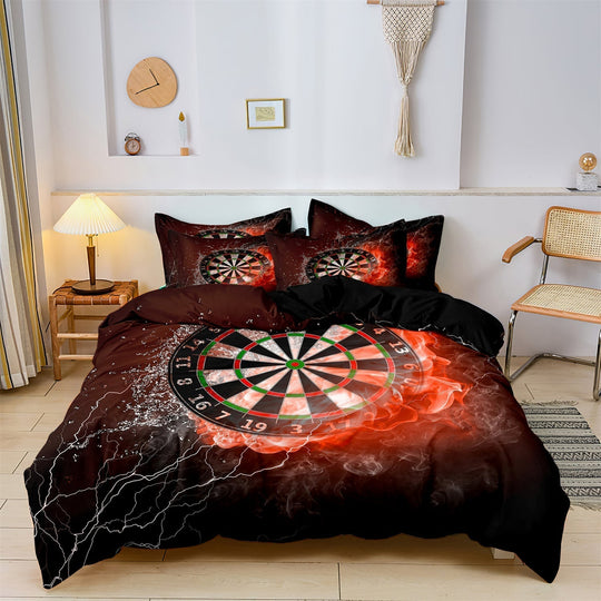 FlameDart | Mutiges Dart-Bettwäsche-Set