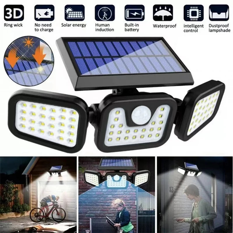 MotionRay | Bewegungsmelder Solarlicht für den Außenbereich
