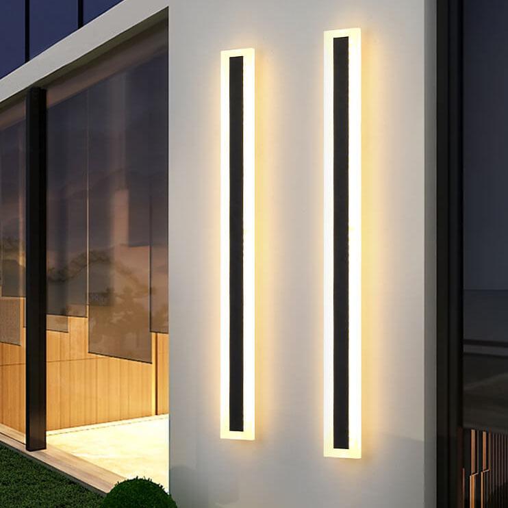 AquaBar | Wasserdichte LED-Außenwandleuchte in Balkenform