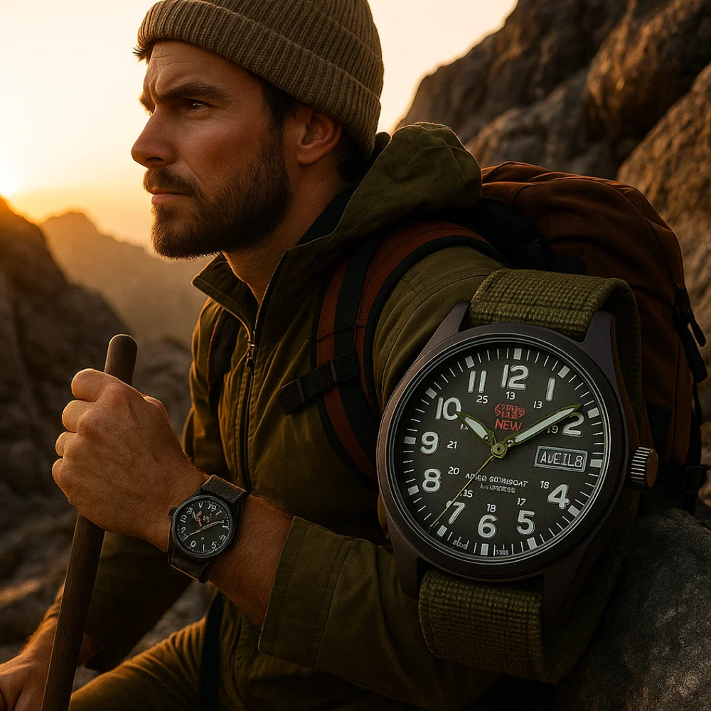 TimeForce | Robuste, vom Militär inspirierte Armbanduhr