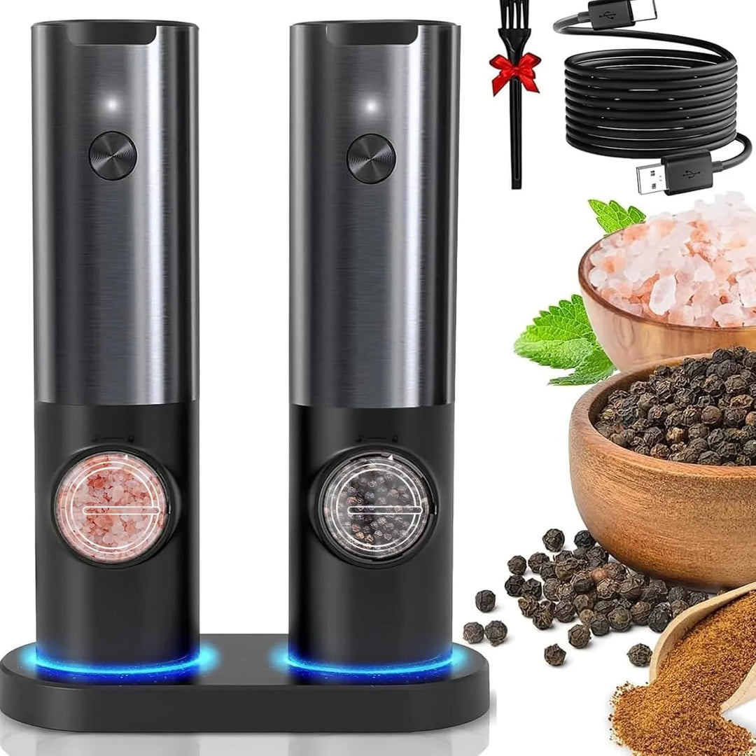 SpiceOne | Elektrische Mühle mit Akku & LED-Licht