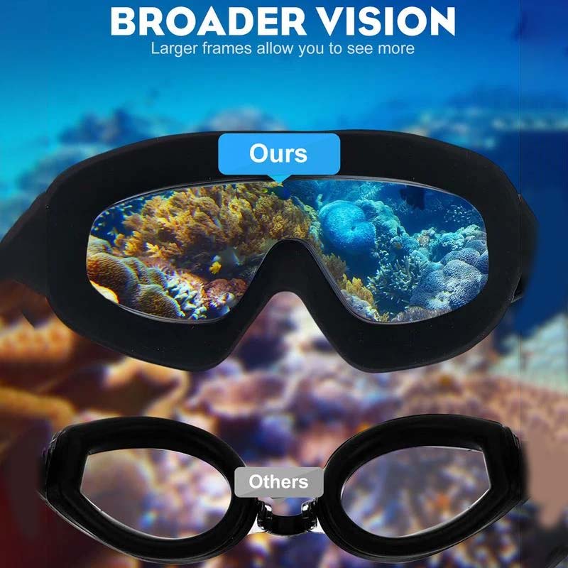 AquaView | Schwimmbrille – Anti-Beschlag & 180-Grad-Sicht