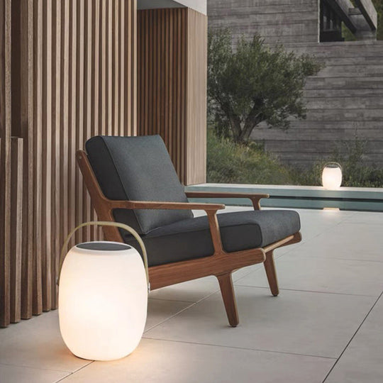AuraBox | Tragbarer Solar-PE-Korb, LED-Außenleuchte, wasserdicht, dekorativ