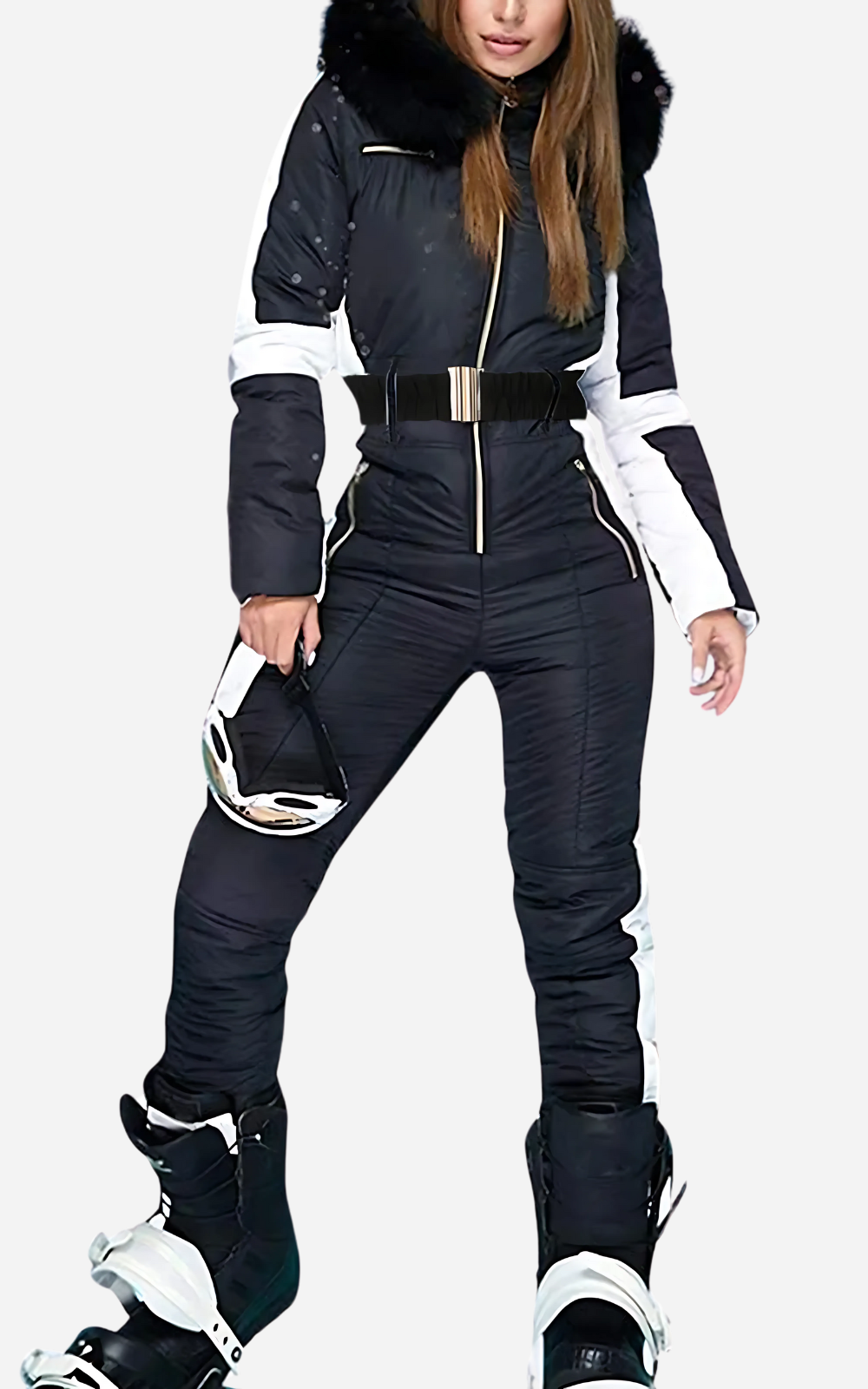 Ylvira | Damen Ski Overall – Eleganz & Wärme