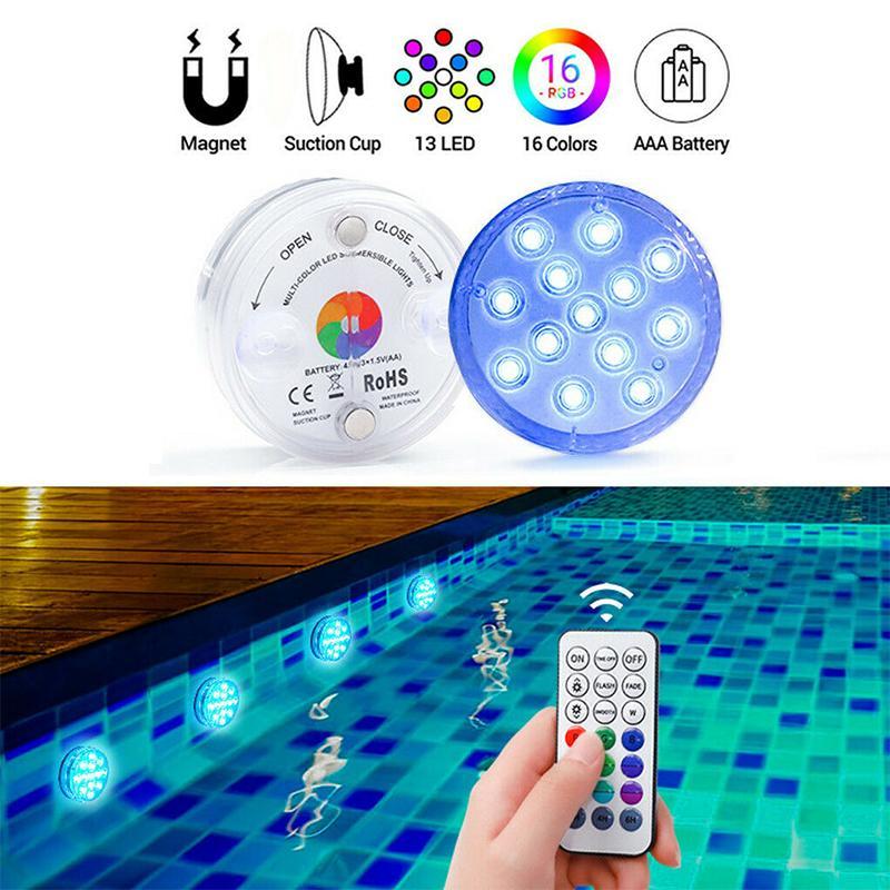 LumoPod | LED Partylicht – Magnet- & Saugmontage, wasserdicht IP68