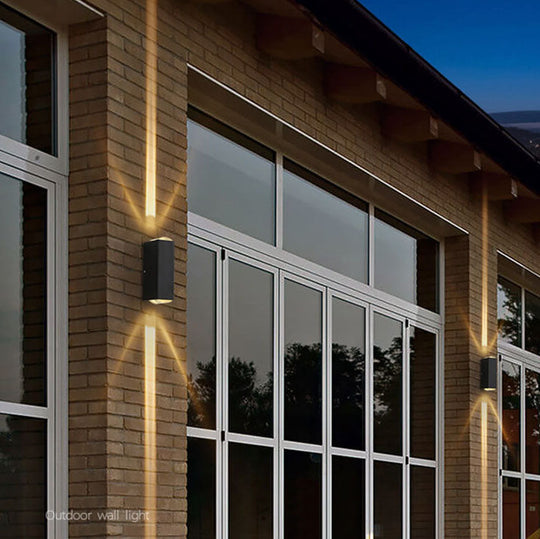 LumaBloc | Moderne Außenleuchte aus Aluminium