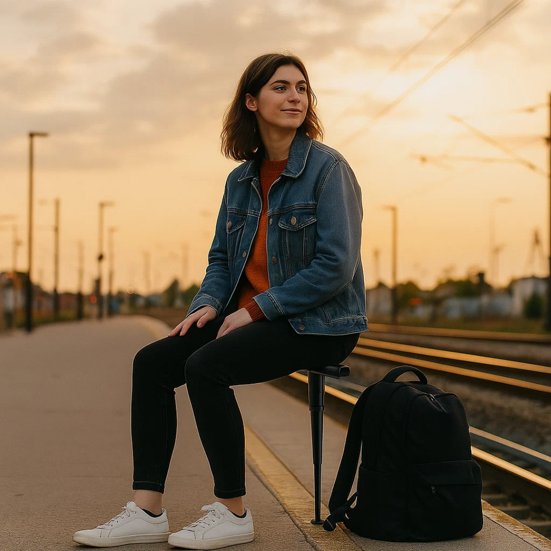 SitMate | Tragbarer Mini-Klappstuhl für unterwegs