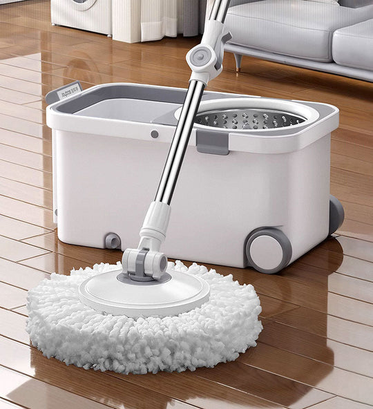 ProClean | Mop-Set – Rotierender Mop & Selbstauswring-Eimer