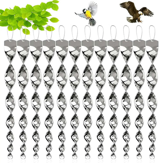 BirdTwist | Reflektierende Vogelabwehr-Spiralstange
