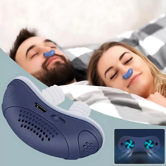 SnoreFree | Micro-CPAP Schlafapnoe-Gerät für Reisen & Anti-Schnarchen
