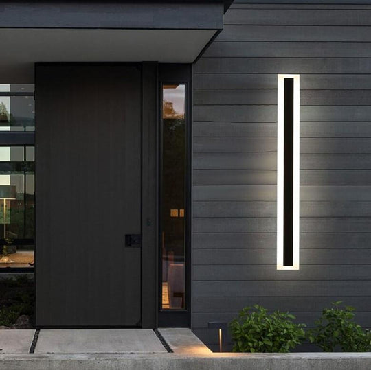 AquaBar | Wasserdichte LED-Außenwandleuchte in Balkenform