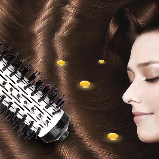 CurlBlow | Rotierender Haartrockner mit Styling-Bürsten