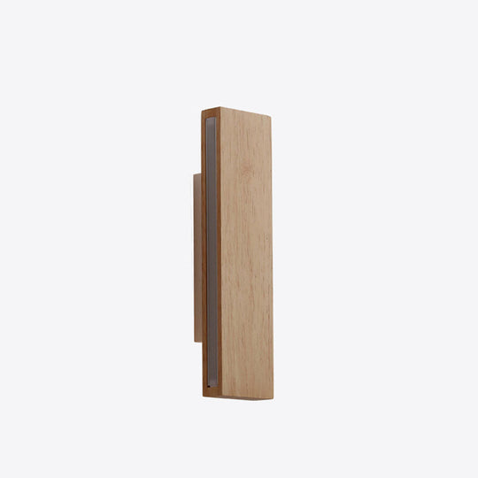 MonoBeam | Schwenkbare Minimal-Wandleuchte aus Holz