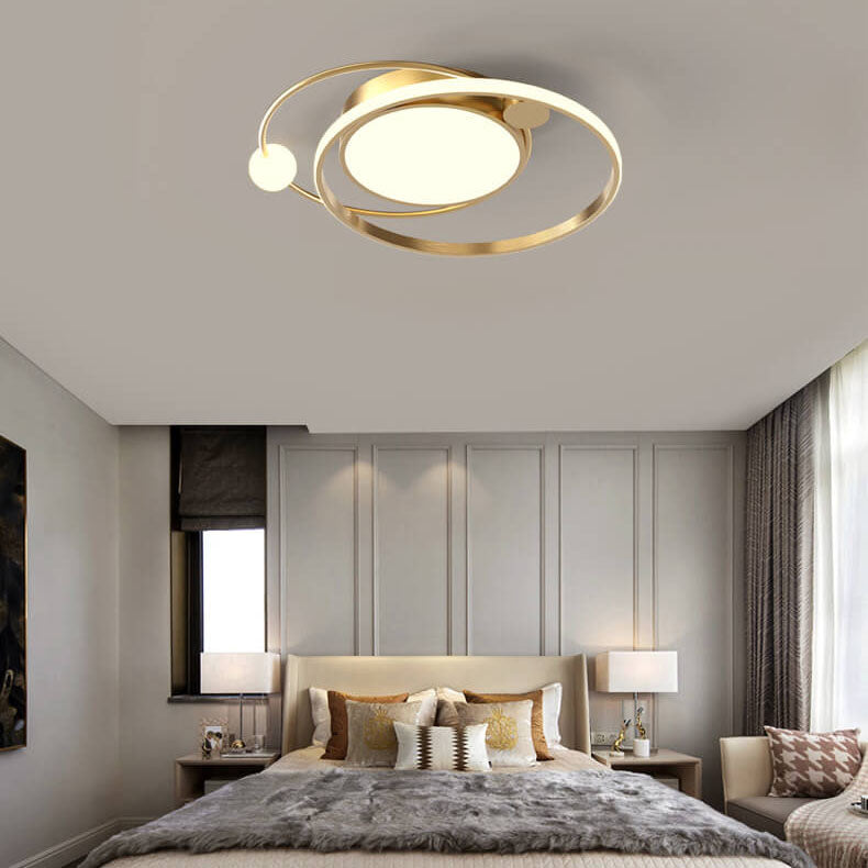 CircleLux | Nordic Round Circle LED Deckenleuchte bündig montiert
