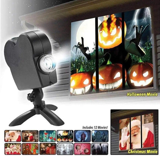 FrightCast | Halloween Projektor – Realistische Spukeffekte für Zuhause