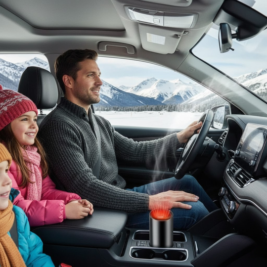 QuickWarm | Auto-Heizgebläse - Sofortige Heizung & Windschutzscheibe klar