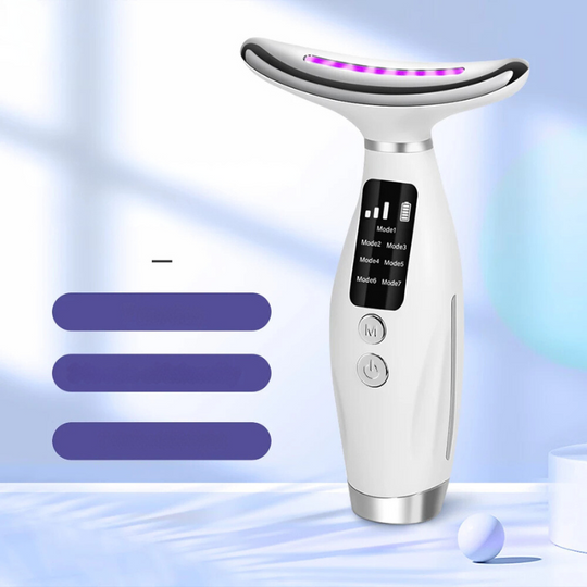FirmGlow | Anti-Falten LED-Photonentherapie & Doppelkinn-Reduzierer
