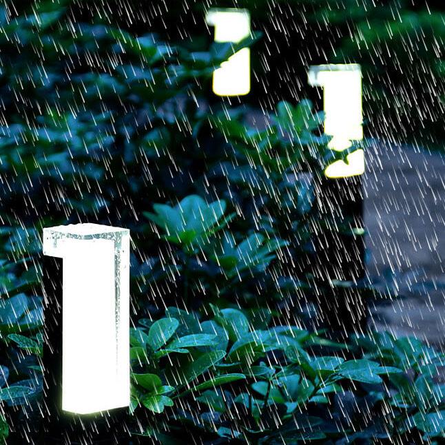 PathLume | Rasenlichtsäule Acryl LED Außen wasserdicht Gartenlicht