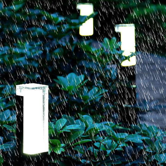 PathLume | Rasenlichtsäule Acryl LED Außen wasserdicht Gartenlicht
