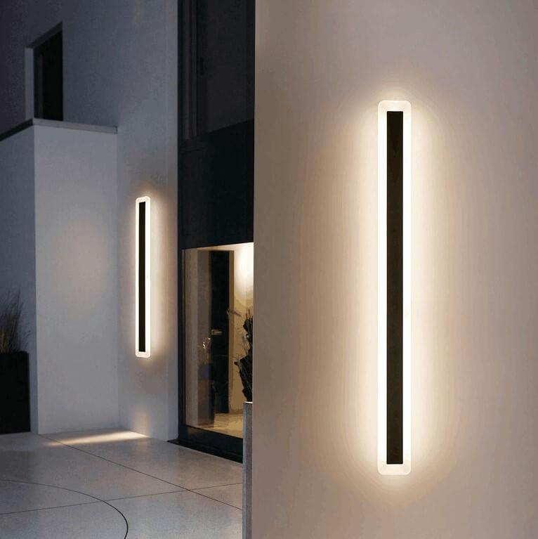 AquaBar | Wasserdichte LED-Außenwandleuchte in Balkenform