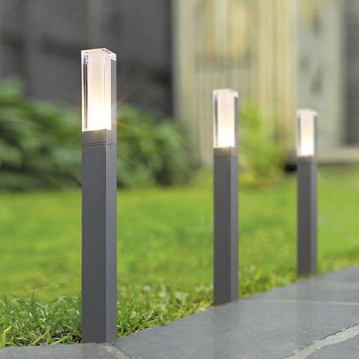 PathLume | Rasenlichtsäule Acryl LED Außen wasserdicht Gartenlicht