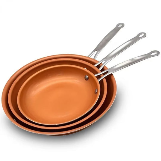 CopperChef | Deluxe Kupferpfanne für präzises Kochen