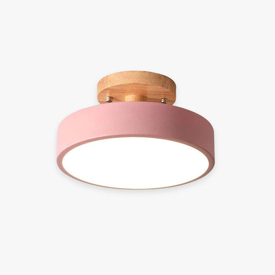 TimberRay | Deckenleuchte – Moderne LED-Technik mit Holzfinish