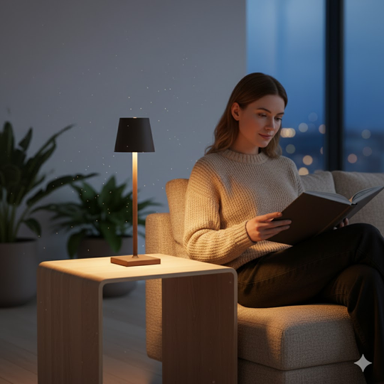 Luxalight | Luxuriöse Kabellose Tischleuchte