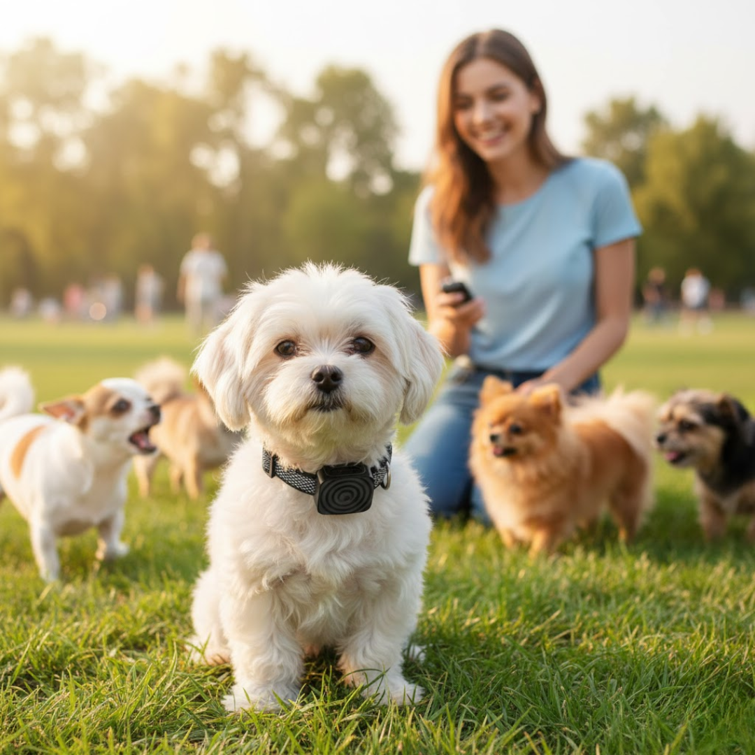 BarkEase | Sanftes Trainingshalsband für kleine Hunde