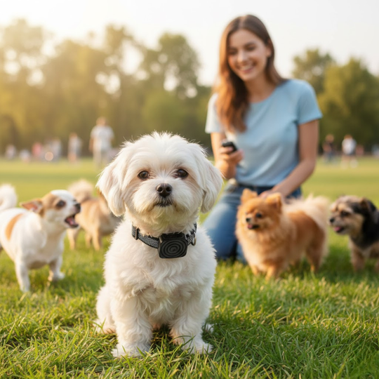 BarkEase | Sanftes Trainingshalsband für kleine Hunde