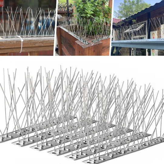 SteelSpike | Außen Edelstahl Vogelabwehrspitzen