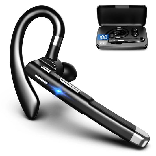 ClearCall | Trucker Dual-Mikrofon kabelloses Bluetooth 5.1 Rauschunterdrückendes Headset/Ohrhörer