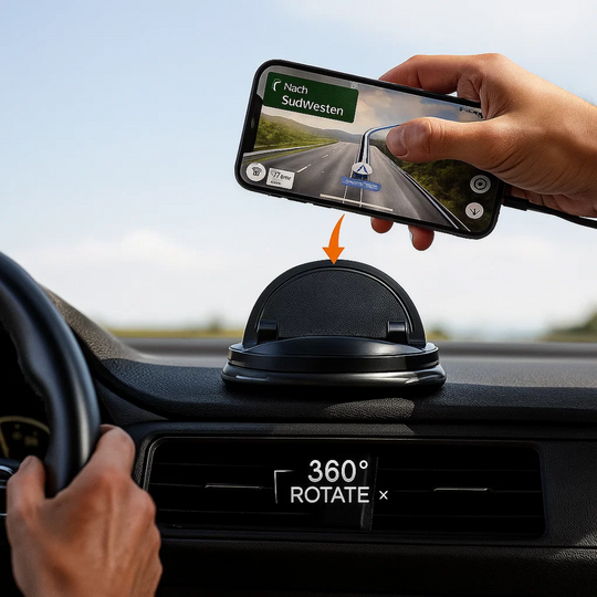 360°RotateX | Drehbare Telefonhalterung für das Auto