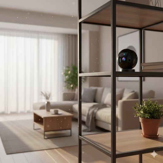 HomeWatch | Magnetische Mini-Überwachungskamera mit App-Steuerung