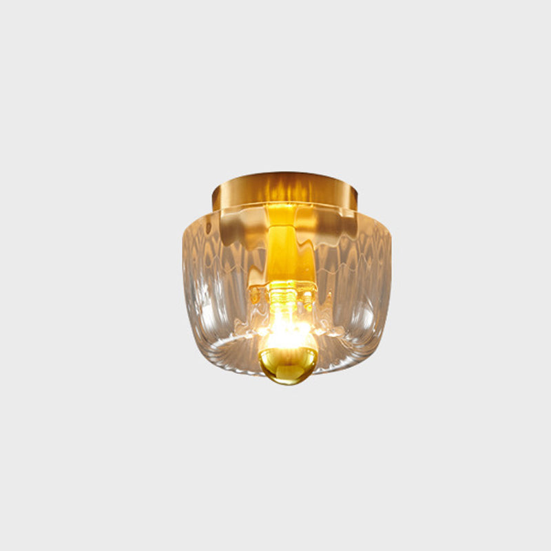 BrassRay | Luxuslampe aus Kupfer & Glas im Sonnenstil