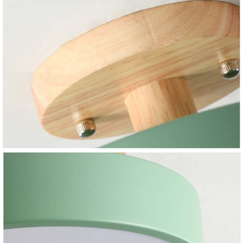 TimberRay | Deckenleuchte – Moderne LED-Technik mit Holzfinish