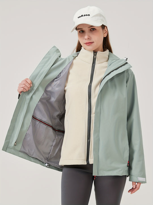 Helga | 3-in-1 Damen Skijacke – Abnehmbare Innenjacke