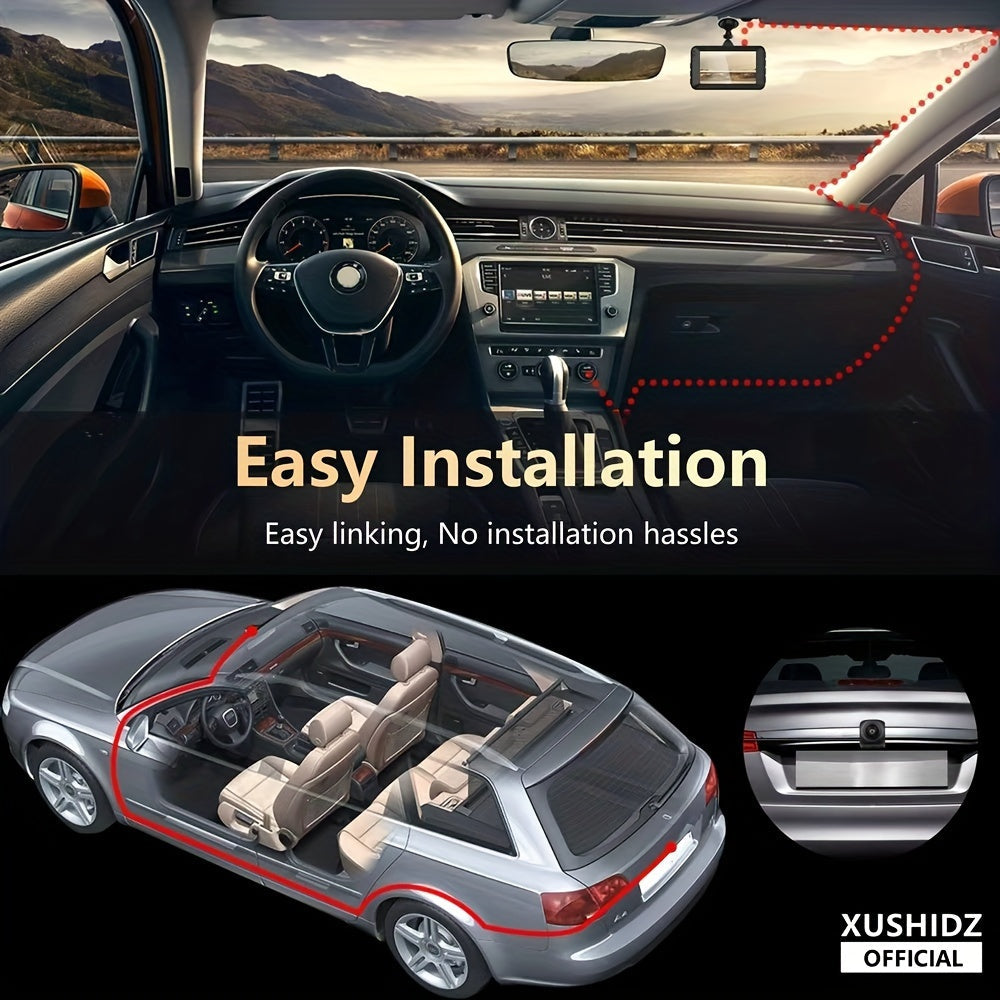 NightEye | Full HD Auto-Dashcam – Mini LCD & Schleifenaufnahme