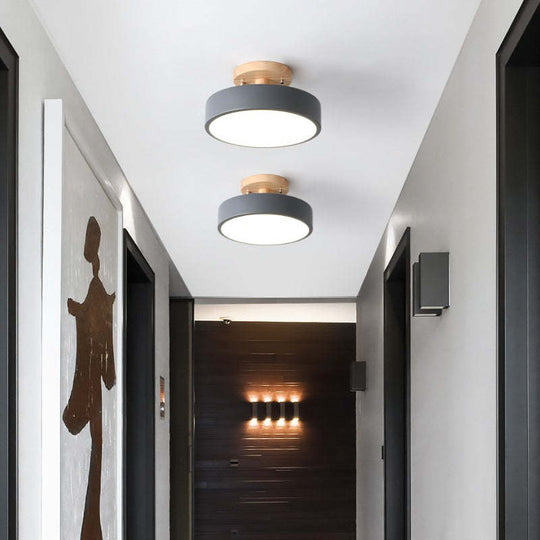 TimberRay | Deckenleuchte – Moderne LED-Technik mit Holzfinish
