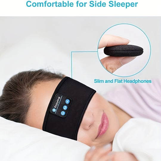 CalmTune | Bluetooth-Stirnband – Weiches & flexibles Design für Entspannung & Reisen