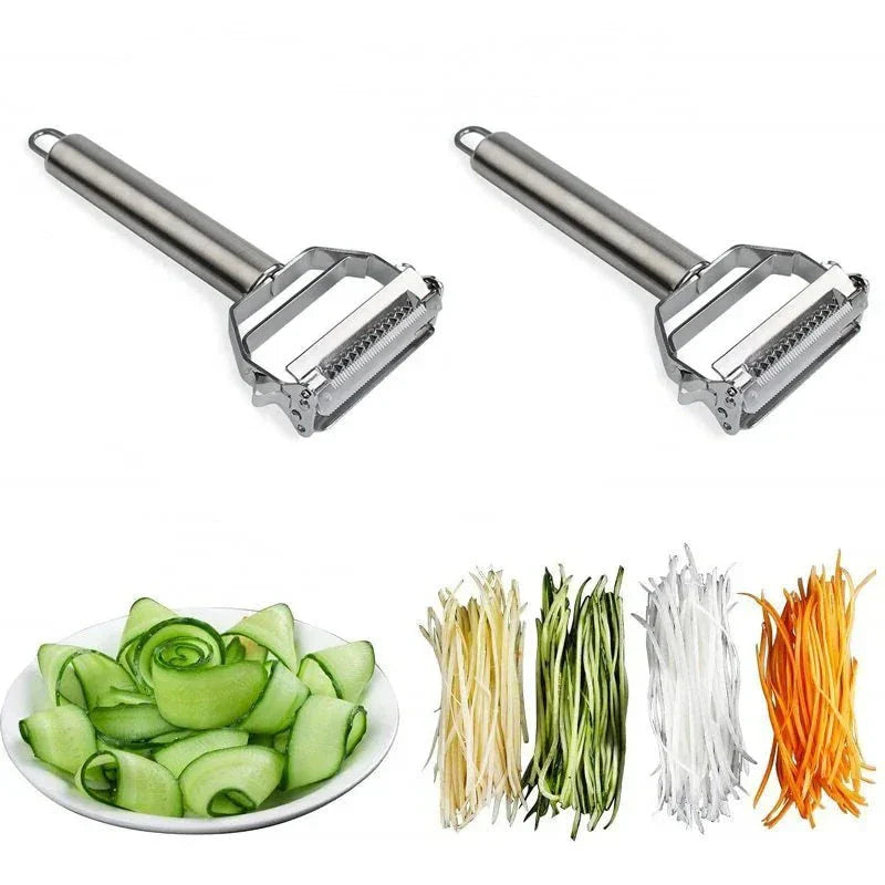 PeelPro | Doppelklinge für Schälen & Julienne in Sekunden