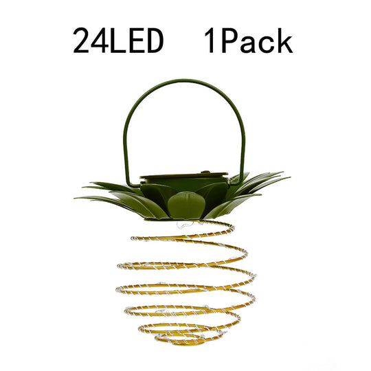 PineaGlow | Solarlaterne im tropischen Ananas-Design