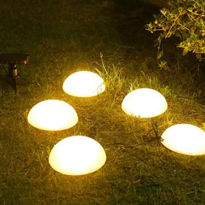 SolarDome | Halbkugel LED Gartenlichter im 5er Set