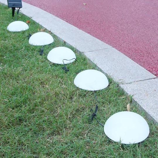 SolarDome | Halbkugel LED Gartenlichter im 5er Set